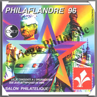 PHILAFLANDRE - 1996 -  Salon Philatlique de LILLE (CNEP N22)