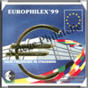EUROPHILEX - 1999 -  Salon Philatélique de STRASBOURG (CNEP N°29) CNEP