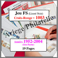 FRANCE - Intrieur FS - CROIX ROUGE - Annes 1952  2004 - 19 Pages - Sans Pochettes (1003)