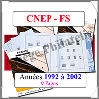 FRANCE - Intrieur FS - CNEP - Annes 1992  2002 - 9 Pages - Sans Pochettes (1004)