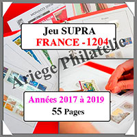 FRANCE - Jeu SC - 2017  2019 - Avec Pochettes (SC XVI ou 1204)