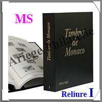 Album FUTURA MS - NOIR - Timbres de MONACO - Numro 1  (12461-4)