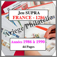 FRANCE - Jeu SC - 1986  1990 - Avec Pochettes (SC VI ou 1286)