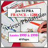 FRANCE - Jeu SC - 1995 à 1998 - Avec Pochettes (SC VIII ou 1288) Yvert et Tellier