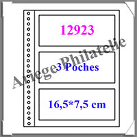Pages Rgent SUPRA Simple Face - 3 Poches - Paquet de 5 Pages (12923)