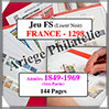FRANCE - Intrieur FS - Annes 1949  1969 - 1re Partie - 144 Pages - Sans Pochettes (1298) Yvert et Tellier