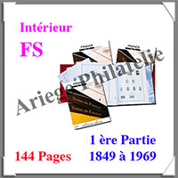 FRANCE - Intrieur FS - Annes 1949  1969 - 1re Partie - 144 Pages - Sans Pochettes (1298)