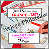 FRANCE - Intrieur FS - Annes 2017  2020 - 5me Partie - 86 Pages - Sans Pochettes (1307) Yvert et Tellier