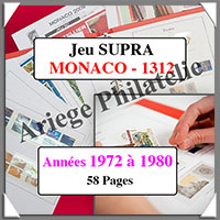MONACO - Jeu SC - 1972  1980 - Avec Pochettes (1312)