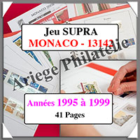 MONACO - Jeu SC - 1995  1999 - Avec Pochettes (13142)