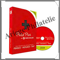 PHILA ' PLUS Evolutif (PC et MAC) - Timbres de France, Monaco et TAAF - 1849 à 2018 - Edition 2019 (132376)