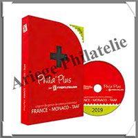 PHILA ' PLUS Evolutif (PC et MAC) - Timbres de France, Monaco et TAAF - 1849  2018 - Edition 2019 (132376)