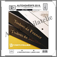 FRANCE - Jeu FS - Anne 2019 - 1 er Semestre - Auto-Adhsifs - Sans Pochettes (134441)