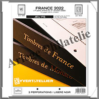 FRANCE - Jeu FS - Anne 2022 - 1 er Semestre - Timbres Courants - Sans Pochettes (136918)