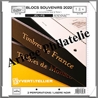 FRANCE - Jeu FS - Anne 2022 - Blocs Souvenirs - Sans Pochettes (137567)