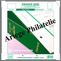 FRANCE - Jeu FO - Anne 2022 - 2 me Semestre - Timbres Courants - Sans Pochettes (137571)