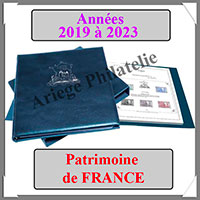 FRANCE - Pack SC - PATRIMOINE de FRANCE - Annes 2019  2023  + ALBUM - Avec Pochettes (138043)