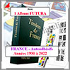 FRANCE - Autoadhsifs FS - Annes 1990  2022 - 100 Pages - Sans Pochettes - 1 Reliure FS  (138141) Yvert et Tellier