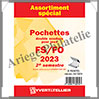 FRANCE - Pochettes YVERT (Hawid) - Anne 2023 - 2me Semestre - Pour Timbres Courants (138274) Yvert et Tellier