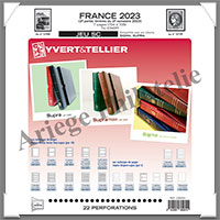 FRANCE - Jeu SC - Anne 2023 - 2 me Semestre - Timbres Courants - Avec Pochettes (138379)