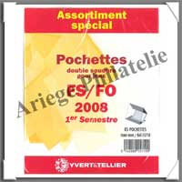 YVERT - FRANCE 2008 - Pochettes Hawid - 1er Semestre (15710)