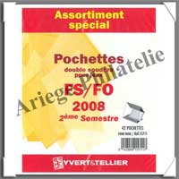 YVERT - FRANCE 2008 - Pochettes Hawid - 2 �me Semestre (15711)