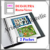 Pages Rgent Duo-SUPRA Recto Verso - 2 Poches - Paquet de 10 Pages (1802) Yvert et Tellier