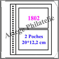Pages Rgent Duo-SUPRA Recto Verso - 2 Poches - Paquet de 10 Pages (1802)