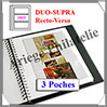Pages Rgent Duo-SUPRA Recto Verso - 3 Poches - Paquet de 10 Pages (1803) Yvert et Tellier