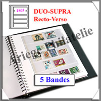 Pages Rgent Duo-SUPRA Recto Verso - 5 Bandes - Paquet de 10 Pages (1805)