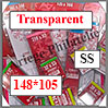 HAWID Bloc Transparent : 148x105 mm - Simple Soudure (181488) Yvert et Tellier