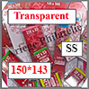 HAWID Bloc Transparent : 150x143 mm - Simple Soudure (181508) Yvert et Tellier