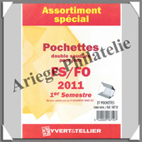 YVERT - FRANCE 2011 - Pochettes Hawid - 1er Semestre (18710)