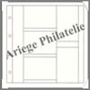 Feuilles 2001 - MIXTES pour CPA et CPM - TRANSPARENTES - 5 Cartes par Page (2001) Yvert et Tellier