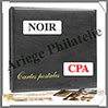 Album pour CPA - NOIR - Modèle Luxe - AVEC 15 Feuilles Panachées (2004-4) Yvert et Tellier