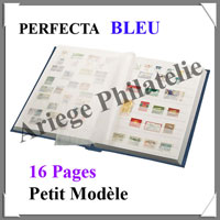 PERFECTA - 16 Pages BLANCHES - BLEU - Petit Modle (240111)