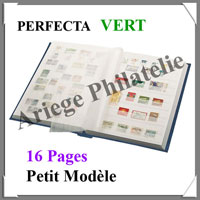 PERFECTA - 16 Pages BLANCHES - VERT - Petit Modle (240115)