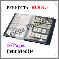 PERFECTA - 16 Pages NOIRES - ROUGE - Petit Modle (240122)