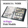 PERFECTA - 16 Pages NOIRES - NOIR - Petit Modle (240124) Yvert et Tellier