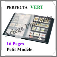 PERFECTA - 16 Pages NOIRES - VERT - Petit Modle (240124)