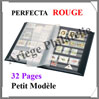 PERFECTA - 32 Pages NOIRES - ROUGE - Petit Modle (240222) Yvert et Tellier