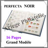 PERFECTA - 16 Pages BLANCHES - NOIR - Grand Modle (240314) Yvert et Tellier