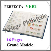 PERFECTA - 16 Pages BLANCHES - VERT - Grand Modle (240315)