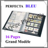 PERFECTA - 16 Pages NOIRES - BLEU - Grand Modle (240321) Yvert et Tellier