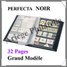 PERFECTA - 32 Pages NOIRES - NOIR - Grand Modle (240424) Yvert et Tellier