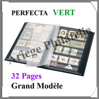 PERFECTA - 32 Pages NOIRES - VERT - Grand Modle (240425)
