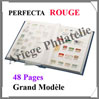 PERFECTA - 48 Pages BLANCHES - ROUGE - Grand Modle (240512) Yvert et Tellier