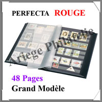 PERFECTA - 48 Pages NOIRES - ROUGE - Grand Modle (240522)