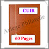 PERFECTA LUXE CUIR - 60 Pages NOIRES - 3 Couleurs - Grand Modle (24132) Yvert et Tellier