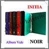 Album INITIA - RELIURE + ETUI - Couleur NOIRE - Vide (244014) Yvert et Tellier